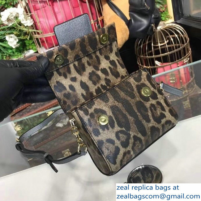 Dolce  &  Gabbana DG Millennials Mini Shoulder Bag Leopard-print 2018